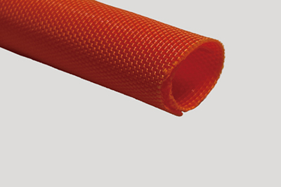 Orange Adhesive Textile Self-Closing Wrap