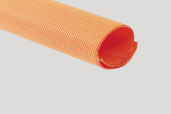 Orange Textile Self-Closing Wrap